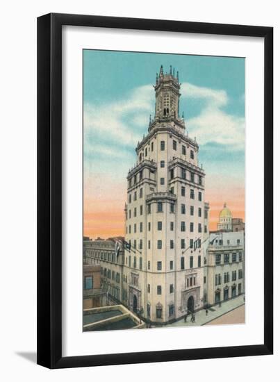 Cuban Telephone Company, Havana, Cuba, C1910-null-Framed Giclee Print