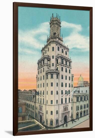 Cuban Telephone Company, Havana, Cuba, C1910-null-Framed Giclee Print