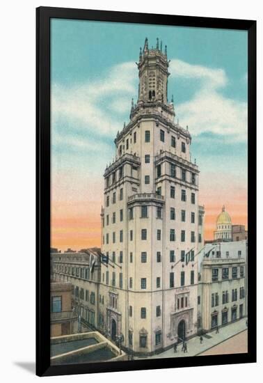 Cuban Telephone Company, Havana, Cuba, C1910-null-Framed Giclee Print