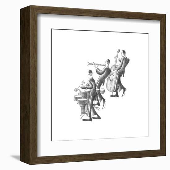 Cuban Trio-Roger Vilar-Framed Art Print