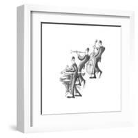 Cuban Trio-Roger Vilar-Framed Art Print