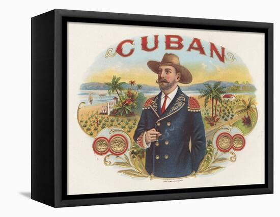 Cuban-Art Of The Cigar-Framed Stretched Canvas