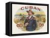 Cuban-Art Of The Cigar-Framed Stretched Canvas