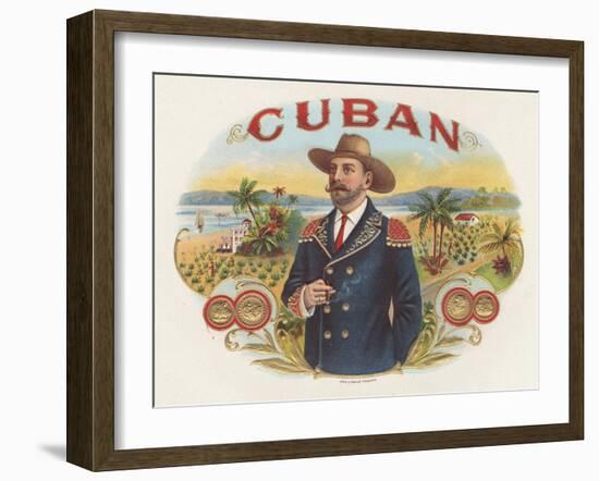 Cuban-Art Of The Cigar-Framed Giclee Print