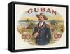 Cuban-Art Of The Cigar-Framed Stretched Canvas