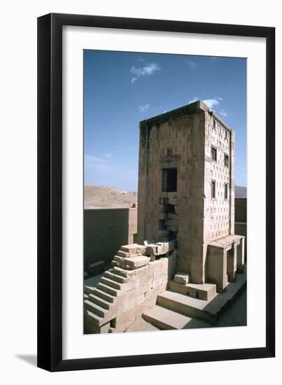 Cube of Zoroaster, Naqsh-I-Rustam, Iran-Vivienne Sharp-Framed Photographic Print