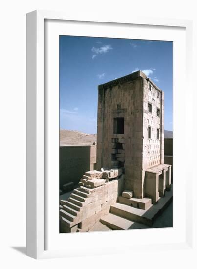 Cube of Zoroaster, Naqsh-I-Rustam, Iran-Vivienne Sharp-Framed Photographic Print