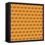 Cube Pattern-null-Framed Stretched Canvas