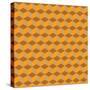 Cube Pattern-null-Stretched Canvas