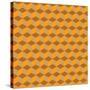 Cube Pattern-null-Stretched Canvas