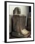 Cube Shaped Statue of Bakenkhonsu, from Karnak-null-Framed Giclee Print