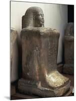 Cube Shaped Statue of Bakenkhonsu, from Karnak-null-Mounted Giclee Print