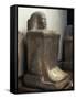 Cube Shaped Statue of Bakenkhonsu, from Karnak-null-Framed Stretched Canvas