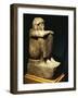 Cube Shaped Statue of Priest Ptahmose, During Reign of Amenhotep III-null-Framed Giclee Print