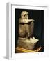 Cube Shaped Statue of Priest Ptahmose, During Reign of Amenhotep III-null-Framed Giclee Print