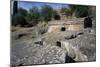 Cube Tomb, Etruscan Necropolis of Peschiera, Tuscania, Lazio, Italy-null-Mounted Giclee Print