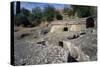 Cube Tomb, Etruscan Necropolis of Peschiera, Tuscania, Lazio, Italy-null-Stretched Canvas