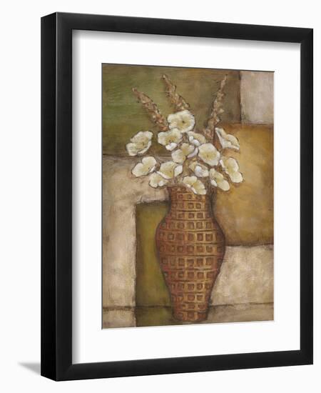 Cubed Floral Study I-Chariklia Zarris-Framed Art Print