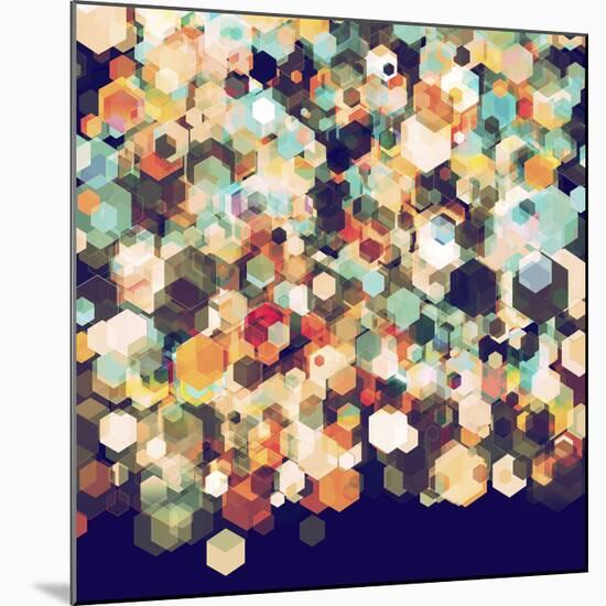 Cuben Cubic Spine-Simon C^ Page-Mounted Giclee Print