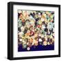 Cuben Cubic Spine-Simon C^ Page-Framed Art Print