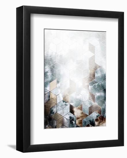Cubes Magic-Design Fabrikken-Framed Art Print