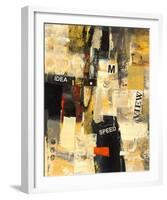 Cubic Abstract II-Georges Generali-Framed Giclee Print