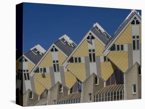 Cubic House (Kubuswoningen), Designed by Piet Blom, Rotterdam, Netherlands, Europe-Ethel Davies-Stretched Canvas