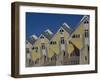 Cubic House (Kubuswoningen), Designed by Piet Blom, Rotterdam, Netherlands, Europe-Ethel Davies-Framed Photographic Print