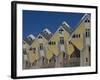 Cubic House (Kubuswoningen), Designed by Piet Blom, Rotterdam, Netherlands, Europe-Ethel Davies-Framed Photographic Print