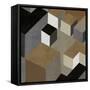 Cubic in Neutral II-Todd Simmions-Framed Stretched Canvas