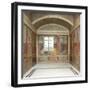 Cubiculum from a villa at Boscoreale, c.50-40 B.C-Roman Republican Period-Framed Photographic Print