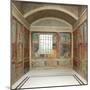 Cubiculum from a villa at Boscoreale, c.50-40 B.C-Roman Republican Period-Mounted Photographic Print