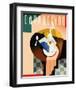 Cubist Cappuccino-Eli Adams-Framed Art Print