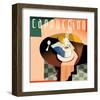 Cubist Cappucino I-Eli Adams-Framed Art Print