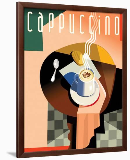 Cubist Cappucino II-Eli Adams-Framed Premium Giclee Print