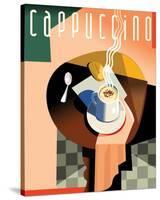 Cubist Cappucino II-Eli Adams-Stretched Canvas