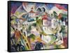 Cubist Cityscape, 1910S-Aristarkh Vasilyevich Lentulov-Framed Stretched Canvas