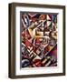 Cubist Cityscape, 1914-Lyubov Sergeevna Popova-Framed Giclee Print