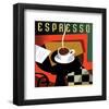 Cubist Espresso I-Eli Adams-Framed Premium Giclee Print