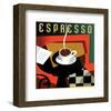 Cubist Espresso I-Eli Adams-Framed Premium Giclee Print