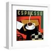 Cubist Espresso I-Eli Adams-Framed Premium Giclee Print