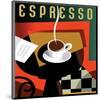 Cubist Espresso I-Eli Adams-Mounted Premium Giclee Print