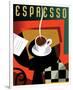 Cubist Espresso II-Eli Adams-Framed Premium Giclee Print