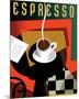 Cubist Espresso II-Eli Adams-Mounted Premium Giclee Print