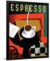 Cubist Espresso II-Eli Adams-Framed Art Print