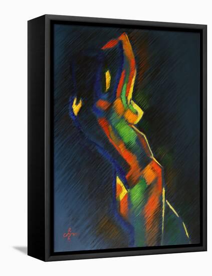 Cubist Expressionism - 08-09-20-Corné Akkers-Framed Stretched Canvas