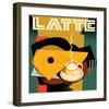 Cubist Latte I-Eli Adams-Framed Art Print