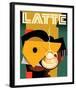 Cubist Latte II-Eli Adams-Framed Art Print