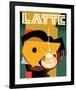 Cubist Latte II-Eli Adams-Framed Art Print