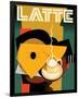 Cubist Latte II-Eli Adams-Framed Art Print